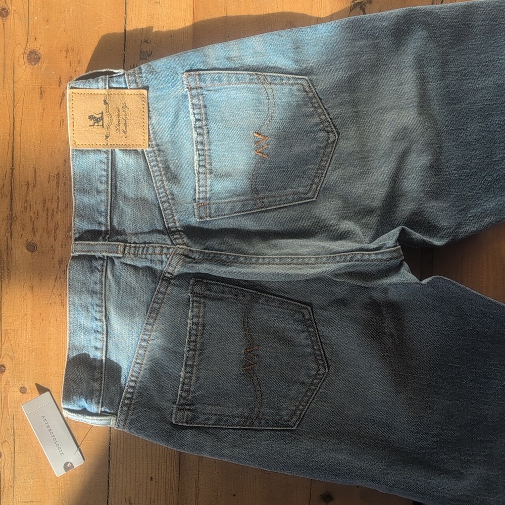 Anthropologie Denimist Women's Sz 24 Jaclyn Slim Kick Jeans - Picture 11 of 12